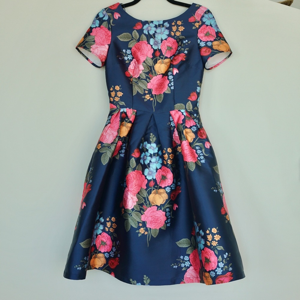 Chi Chi London floral midi dress